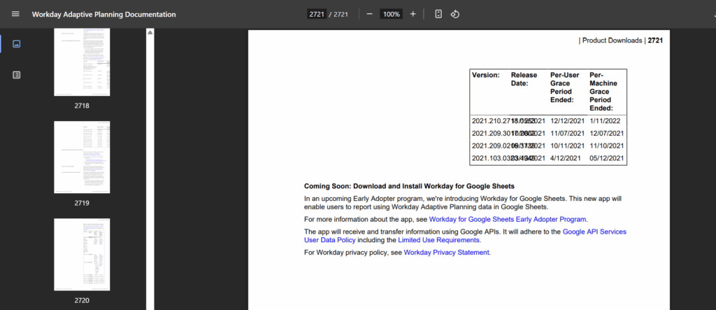 See the sheer total page